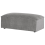 Beliani Ottoman HELLNAR Fabric Grey 1