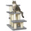 PawHut Escalera para Gato Gris 52 x 34.5 x 54 cm 1
