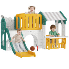 Tobogán Infantil Amarillo 189 x 180 x 111 cm