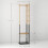 Homcom Perchero de Pie Bicolor 46 x 28.5 x 153.5 cm 6