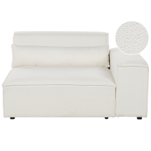 Corner Seat HELLNAR Boucle Off-White Left Hand