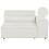 Beliani Corner Seat HELLNAR Boucle Off-White Left Hand 1