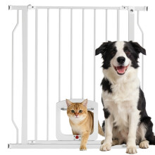 Barrera para Perro Blanco 85 x 2 x 76 cm