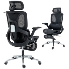 Silla de Oficina Negro 67 x 74 x 132 cm