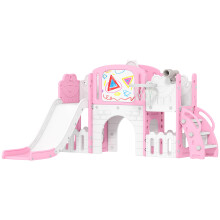 Tobogán Infantil Rosa 176 x 150 x 94 cm