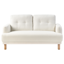 Sofa 2 Seater TUVE Fabric Off-White