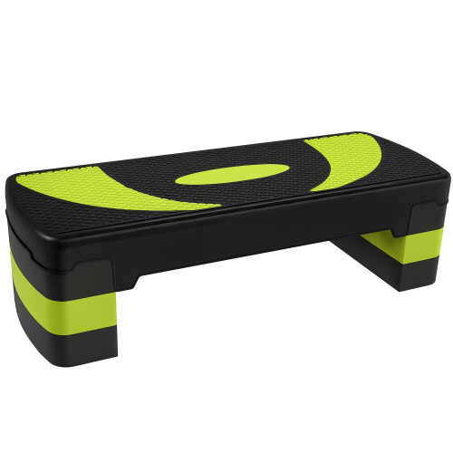 Homcom Step de Aeróbic Verde 80 x 31 x 20 cm