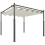 Outsunny Pérgola Beige 298 x 298 x 230 cm 1