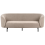 Beliani Sofa 3 Seater LOEN Fabric Taupe 1