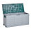 Beliani Storage Box LOCARNO 112 cm 50 cm Green 1