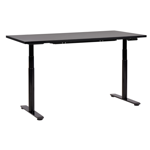 Beliani Electric Adjustable Standing Desk DESTINAS 160 cm 72 cm Black
