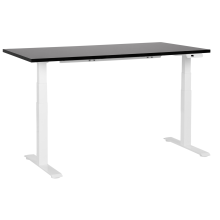 Electric Adjustable Standing Desk DESTINES 160 cm 72 cm Black/ White