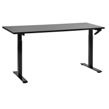 Manual Adjustable Standing Desk DESTINES 160 cm 72 cm Black