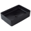 Beliani Countertop Basin GELDO 500 x 340 mm Ceramic Black 1