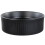 Beliani Countertop Basin GELDO  370 mm Ceramic Black 1