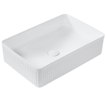 Countertop Basin GELDO 500 x 340 mm Ceramic White