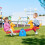 Homcom Balancín para Niño Multicolor 150 x 32 x 60 cm 2
