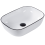 Beliani Countertop Basin XERT 460 x 330 mm Ceramic White 1