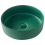 Beliani Countertop Basin GUDAR  370 mm Ceramic Dark Green 1