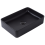 Beliani Countertop Basin CHIVANA 510 x 340 mm Ceramic Black 1