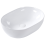 Beliani Countertop Basin OMOA 480 x 340 mm Ceramic White 1