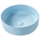 Beliani Countertop Basin GUDAR  370 mm Ceramic Blue 1