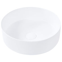 Countertop Basin CALIG 360 mm Ceramic Off-White