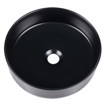 Countertop Basin CALIG 360 mm Ceramic Black