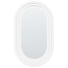 Wall Mirror MASSILLY 43 cm 69 cm White