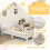 Cama Infantil Blanco 143.5 x 74.2 x 54 cm 6