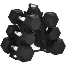 Juego de Mancuerna Negro 34 x 10 x 32 cm