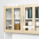 Homcom Alacena de Cocina Bicolor 80 x 40 x 180 cm 6