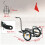 Remolque para Bicicleta Negro 145 x 60 x 42 cm 6