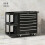 Homcom Carro de Herramienta Negro 96 x 33.5 x 75 cm 6