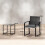 Outsunny Conjunto de Jardín Gris 61 x 58.4 x 84 cm 6
