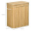 Homcom Cesto Ropa Sucia Marrón 54.2 x 35.2 x 59.5 cm 6