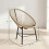 Outsunny Conjunto Sillas Ratán Marrón 72 x 68 x 81 cm 6