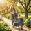 PawHut Carrito para Perro Gris 77 x 44 x 102 cm 2