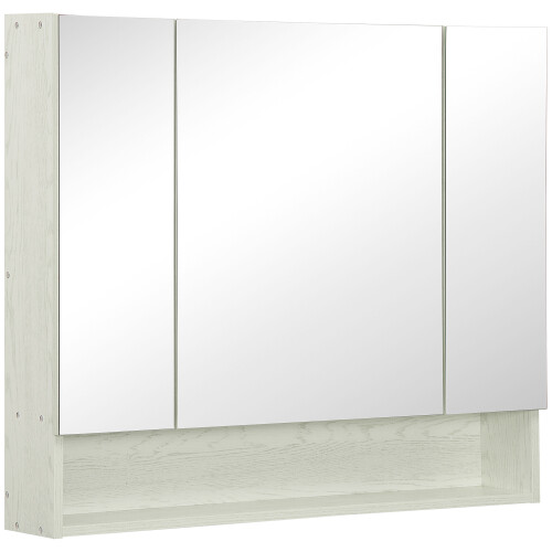 Armario de Baño Blanco 90 x 15 x 75 cm