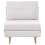 Beliani Single Sofa Bed JERSLEV Fabric Off-White 1