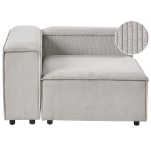 Corner Seat ARDAL Corduroy Taupe Right Hand