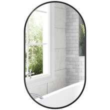 Espejo de Baño Negro 40 x 70 x 3 cm