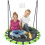 Columpio Infantil Negro 100 x 100 x 180 cm 1