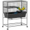 PawHut Jaula para Animale Gris 88 x 48 x 102 cm 1