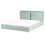 Beliani Bed Velvet BAJONNA 160 x 200 cm (EU King Size) Mint Green 1