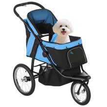 Cochecito para Perro Azul 111 x 58 x 107 cm