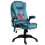 Vinsetto Silla de Masaje Azul 68 x 72 x 120 cm 1