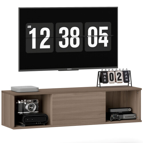 Homcom Armario de Pared Marrón 120 x 30 x 29.5 cm