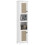 Homcom Columna de Baño Blanco 40 x 30 x 167.5 cm 1