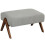 Homcom Reposapié Gris 69 x 47 x 36 cm 1
